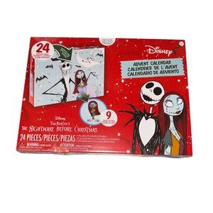 Disney Red Nightmare Before Christmas Advent Calendar| 24 Days|  9 Figures